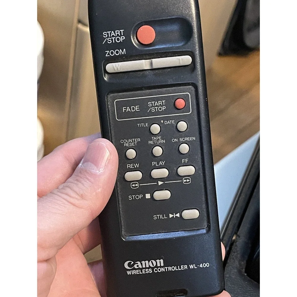 Genuine CANON WL-400 Hi8 Camcorder Remote For Canon E53